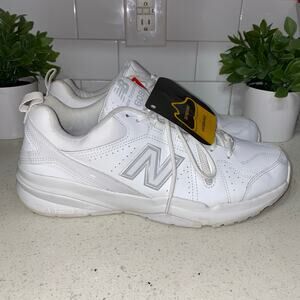 New Balance Men's Size 12 Casual Comfort MX608 V5 Cross Trainer, White